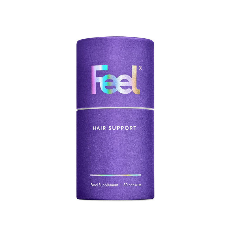 Feel Hair Support Supplement with Keranat and Biotin 30 Capsules