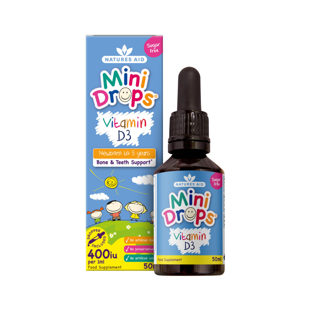 Natures Aid Vitamin D3 400Iu Drops, 50 ml