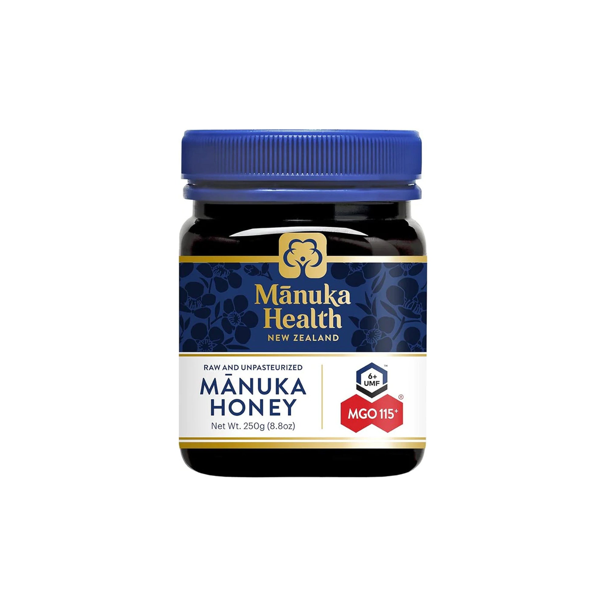 Manuka Health – Raw Manuka Honey – UMF 6+ | MGO 115+ – 250g