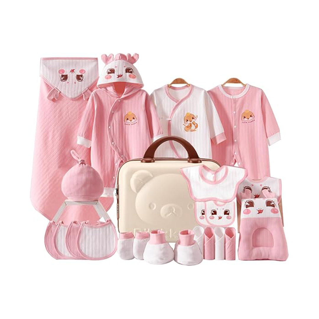 22-Piece Newborn Baby Layette Gift Set (0–3 Months)