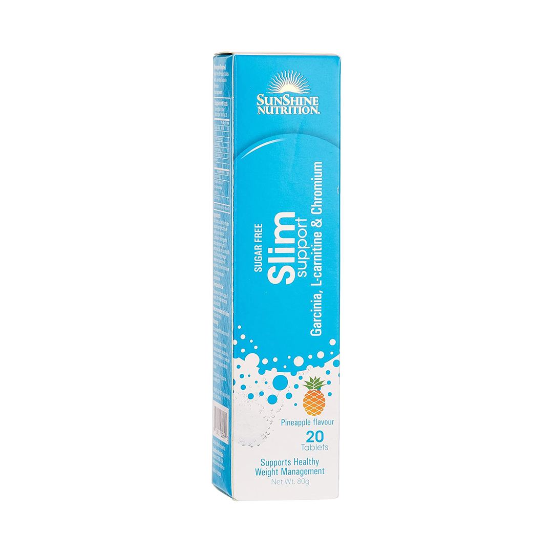 Sunshine Nutrition Slim Support Effervescent (Pineapple) The "Tropical" Metabolic Booster