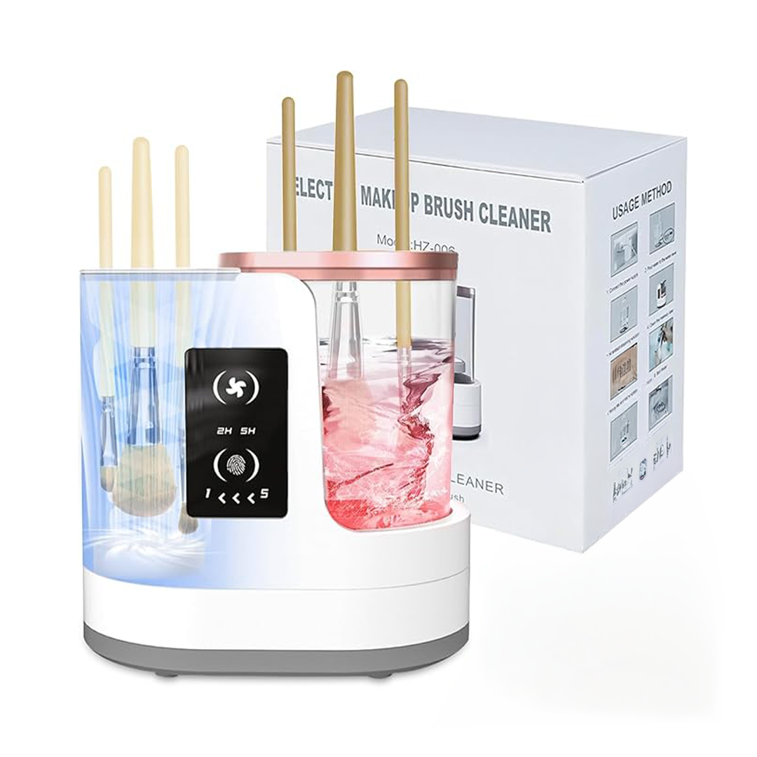 3-in-1 Electric Makeup Brush Cleaner & Dryer – The "Hygienic Revolution" for Your Beauty Kit