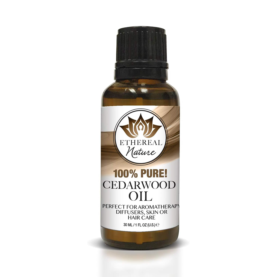 Ethereal Nature Clove & Cedar Essential Oils Bundle 1oz 100% Pure Natural Aromatherapy Oils