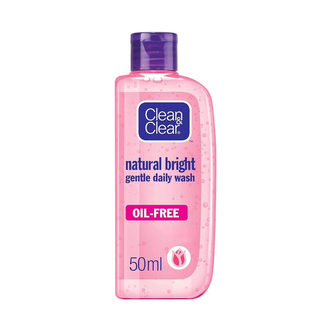 Clean & Clear Natural Bright Gentle Daily Wash ƒ?? 50ml