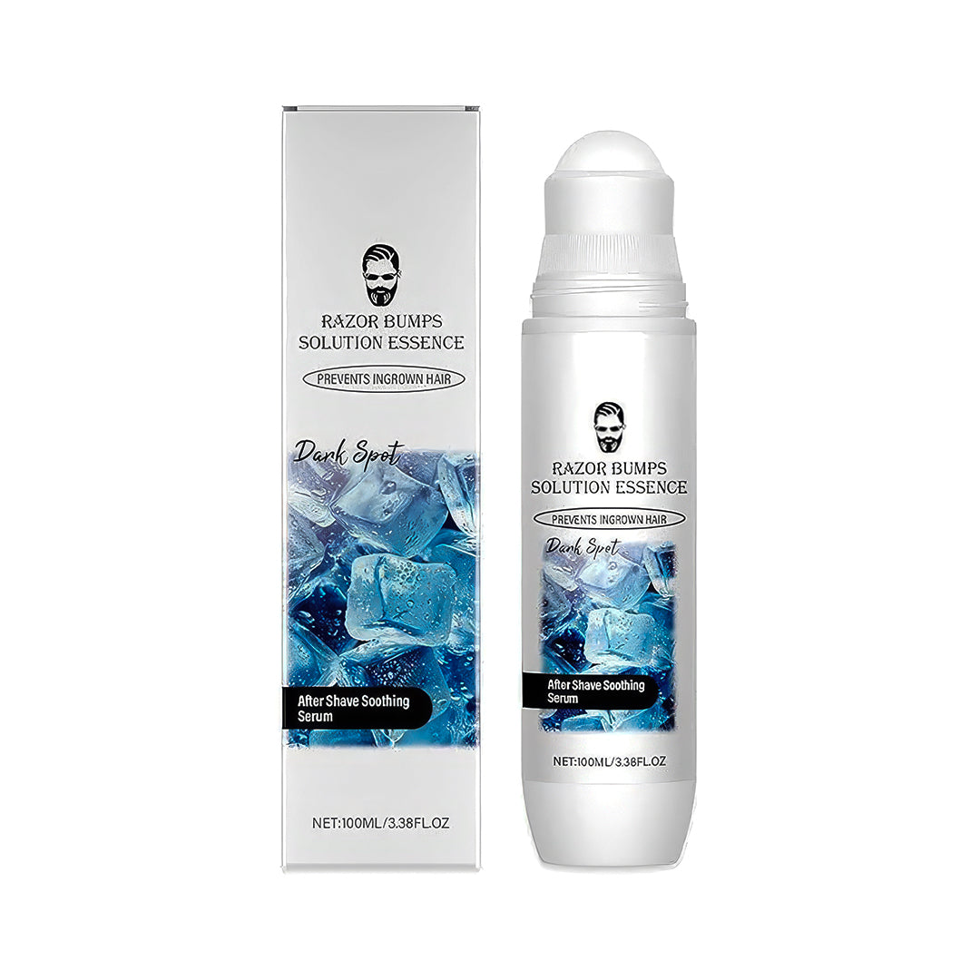 Aftershave for Men with Ingrown Hair Care, Razor Bumps Solution for Women, Hydrates Skin After Shave Lotion for Men, Roll on Applicator Ingrown Hair Serum for Smooth Skin