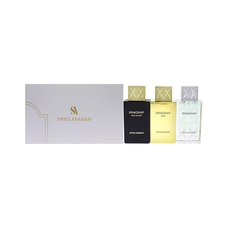 Swiss Arabian Shaghaf Unisex Giftset – Luxurious Gourmand Oud Experience
