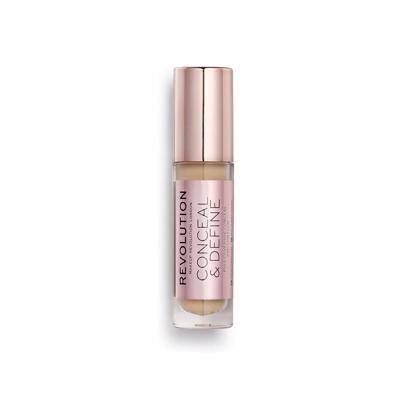 Makeup Revolution Conceal & Define Concealer (C8) – High-Coverage Matte Finish