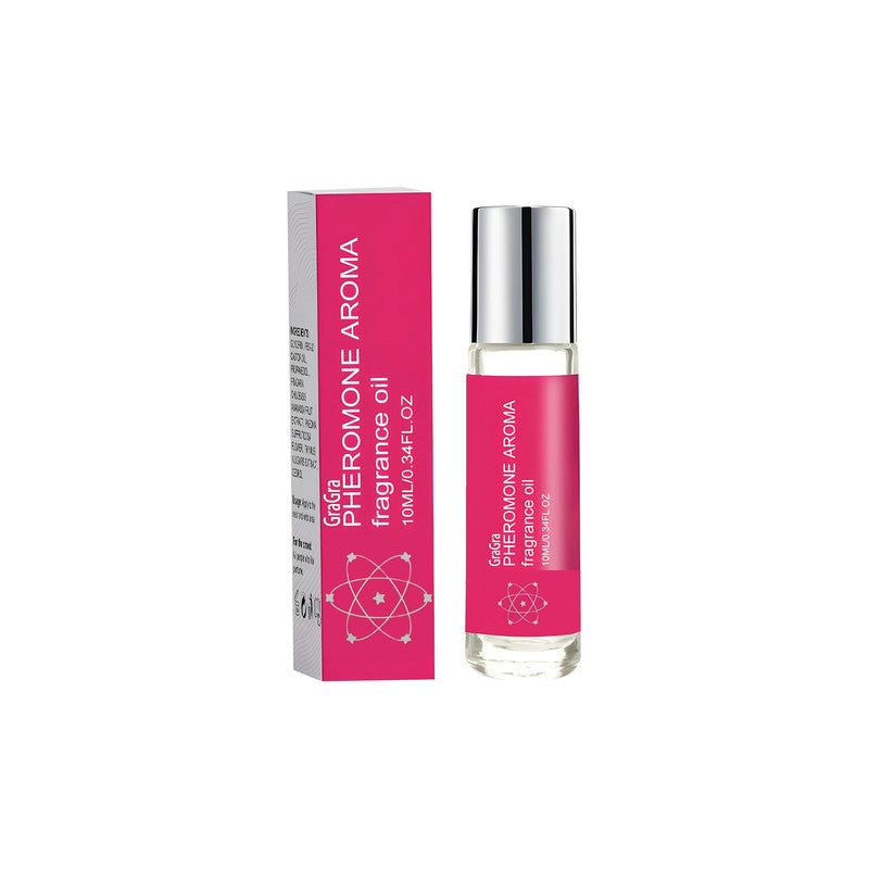 GraGra Women's Fruity Pheromone Perfume Oil (10ml) – Portable & Magnetic Roll-On