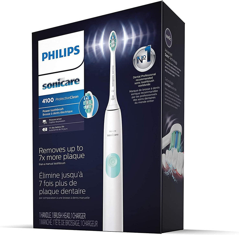 Philips Sonicare 4100 ProtectiveClean Electric Toothbrush – Mint Edition