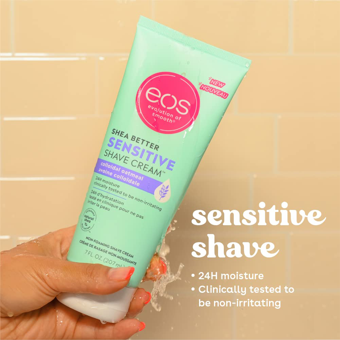 EOS Shea Better Sensitive Shave Cream with Colloidal Oatmeal 207 ml