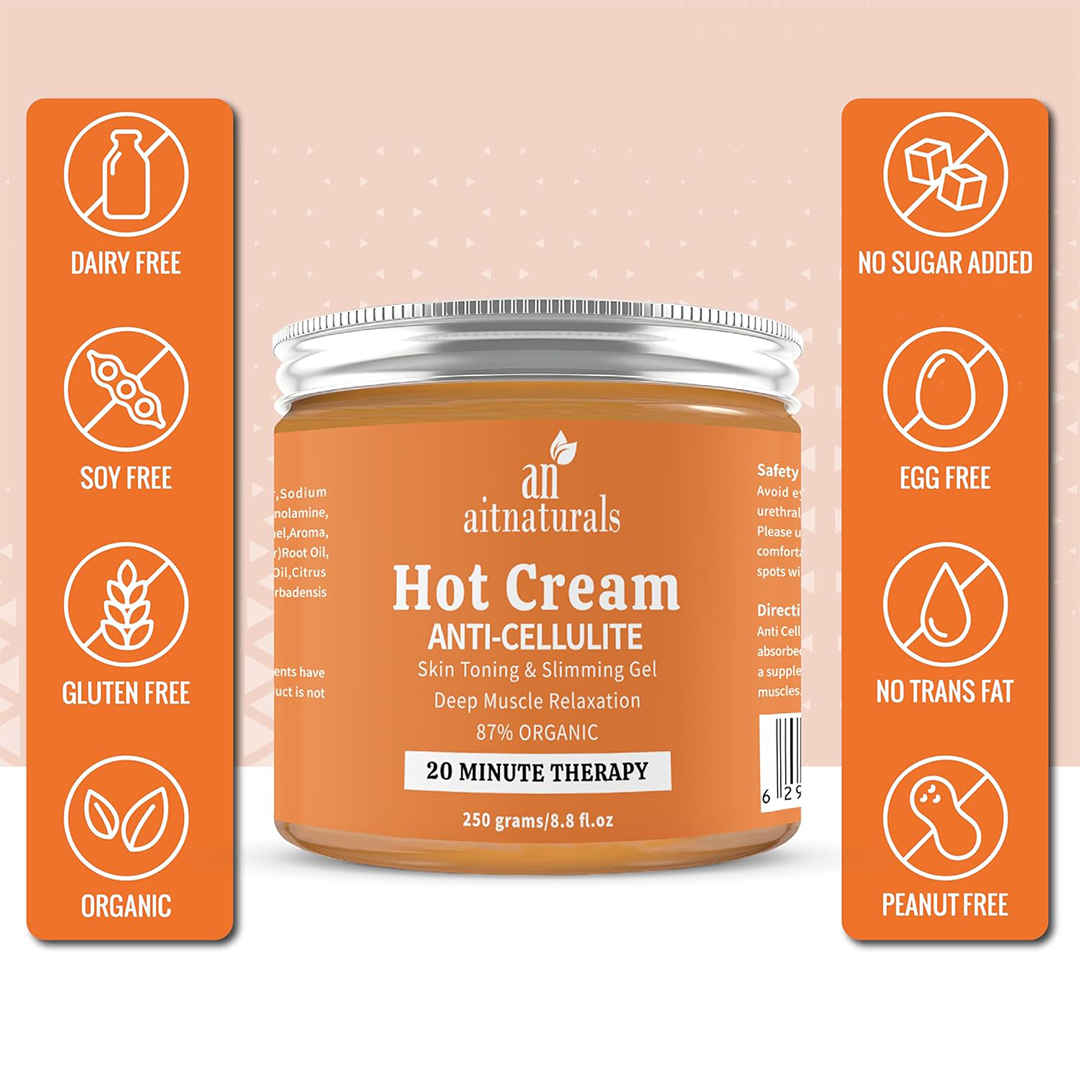 Aitnaturals ƒ?? Hot Cream Anti-Cellulite & Body Slimming Gel (250g)