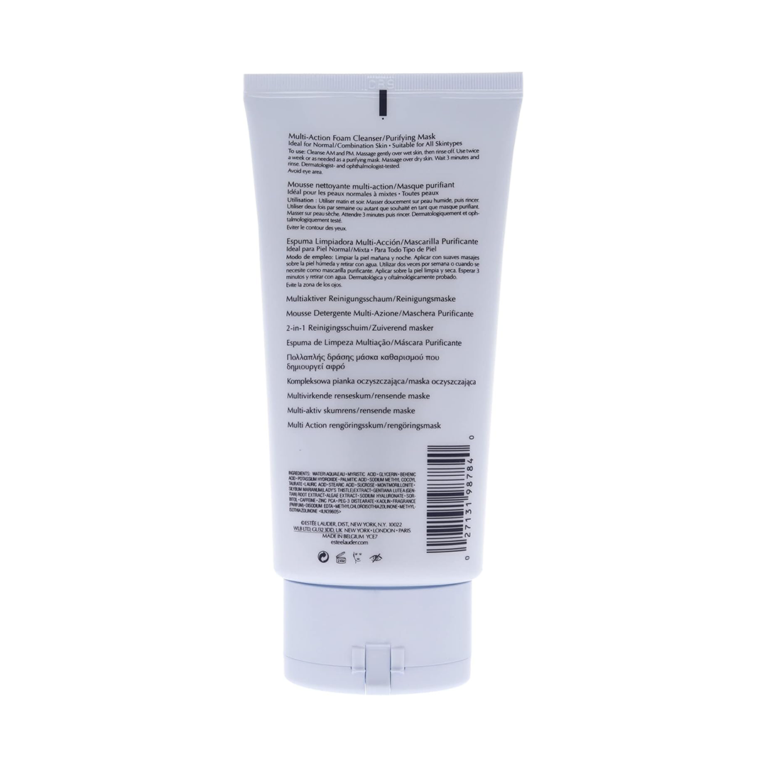 estee lauderPerfectly Clean Foam Cleanser 2-in-1 Face Wash & Purifying Mask