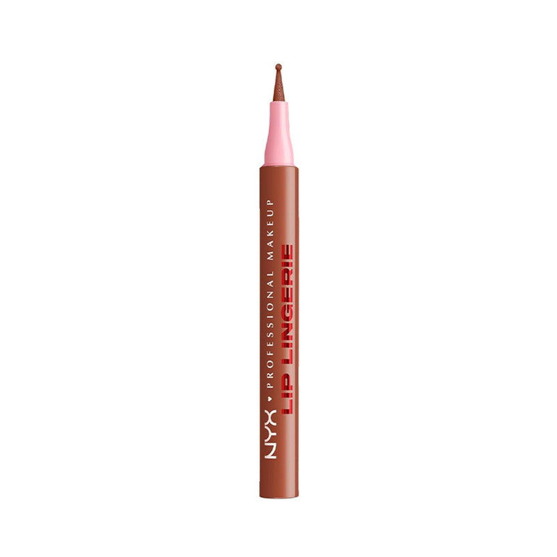 NYX Professional Makeup Lip Lingerie Lip Liner Stain, Seamless All Day Stain, Waterproof, Naughty Nude