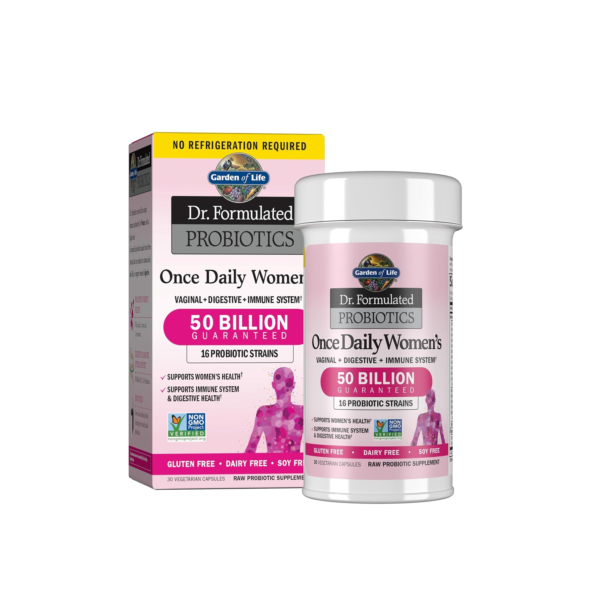 Garden of Life – Dr. Formulated Probiotics Once Daily Women’s (50 Billion CFU)