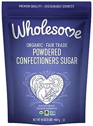 Wholesome Sweeteners, Organic Powdered Confectioners Sugar, 1 lb (454 g)