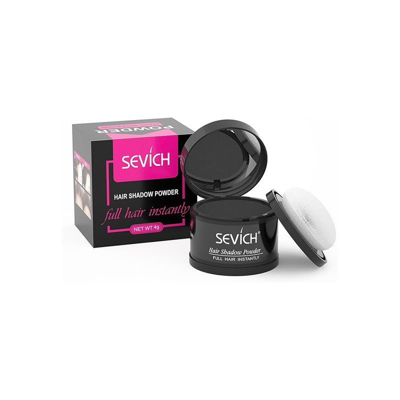 Sevich Hairline Powder (Black) – The "Instant Volume" Root Touch-Up