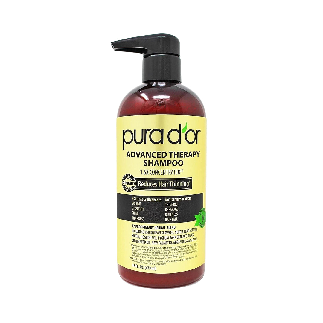 Pura D’or Advanced Therapy Shampoo – 1.5X Concentrated