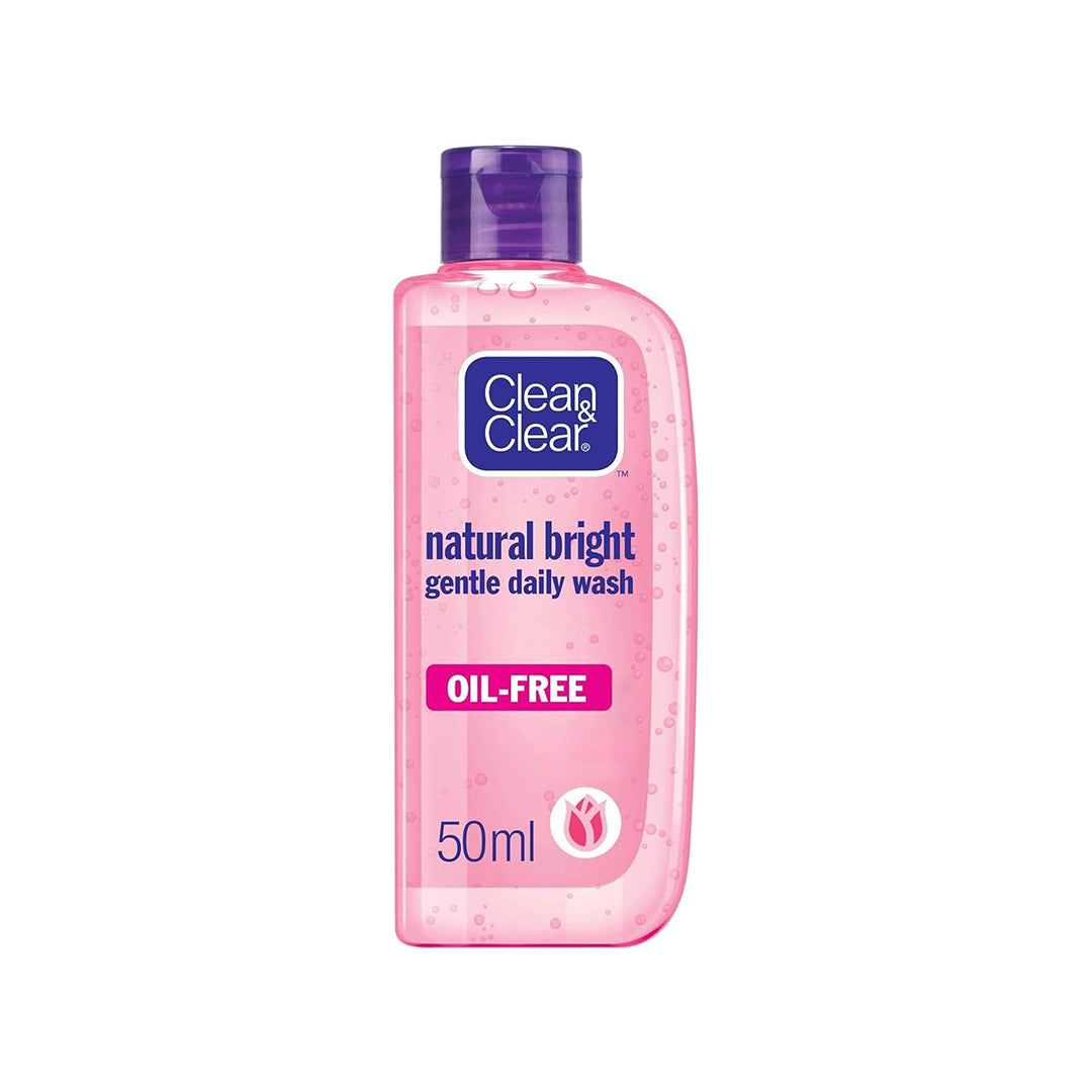 Clean & Clear Natural Bright Gentle Daily Wash – 50ml
