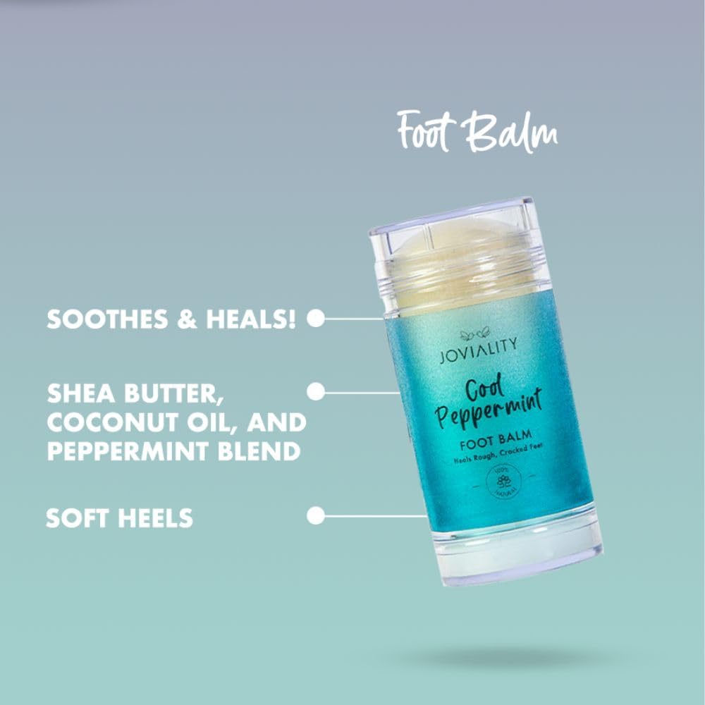 Joviality Foot Balm – Cool Peppermint, 30ml