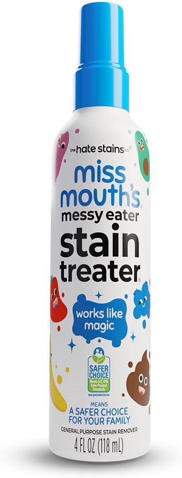 Generic Messy Eater Stain Treater Spray - 4oz Stain Remover (a parental essential non toxic and effective)
