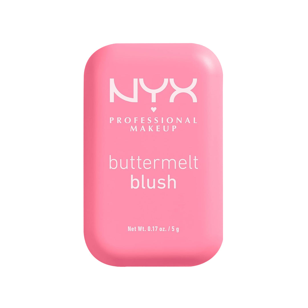 NYX Professional Makeup Buttermelt Blush, Powder Blush, up to 12 H Wear, Fade & Transfer Resistant, Butta Together.