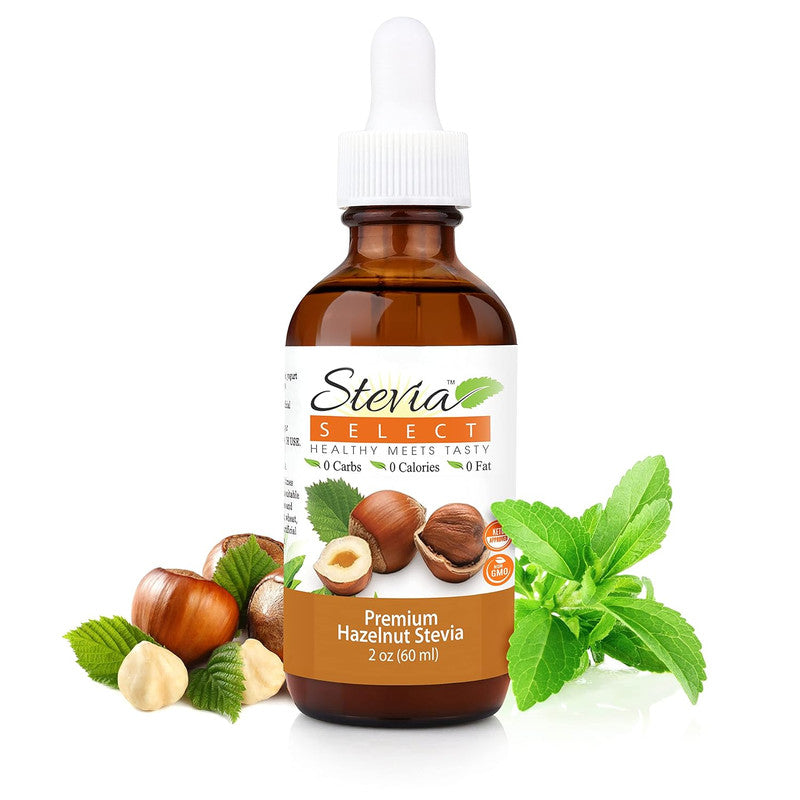 Stevia Select – Premium Hazelnut Stevia Drops (60 ml)