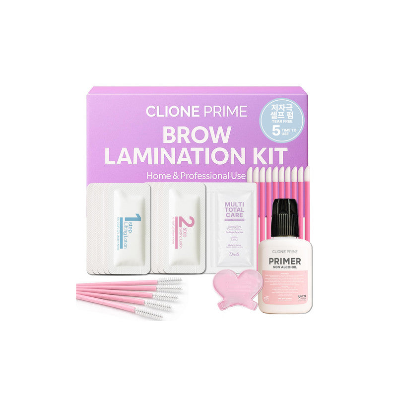 CLIONE PRIME At Home Brow Lamination Kit for Fuller Brows