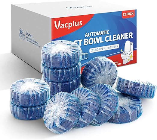 Vacplus Automatic Toilet Bowl Cleaner Tablets – 12 Pack