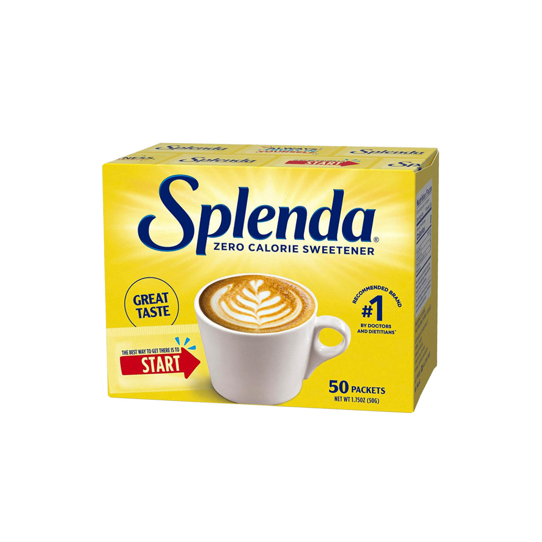 Splenda No Calorie Sweetener Packets 50 Ea, 50 Gm