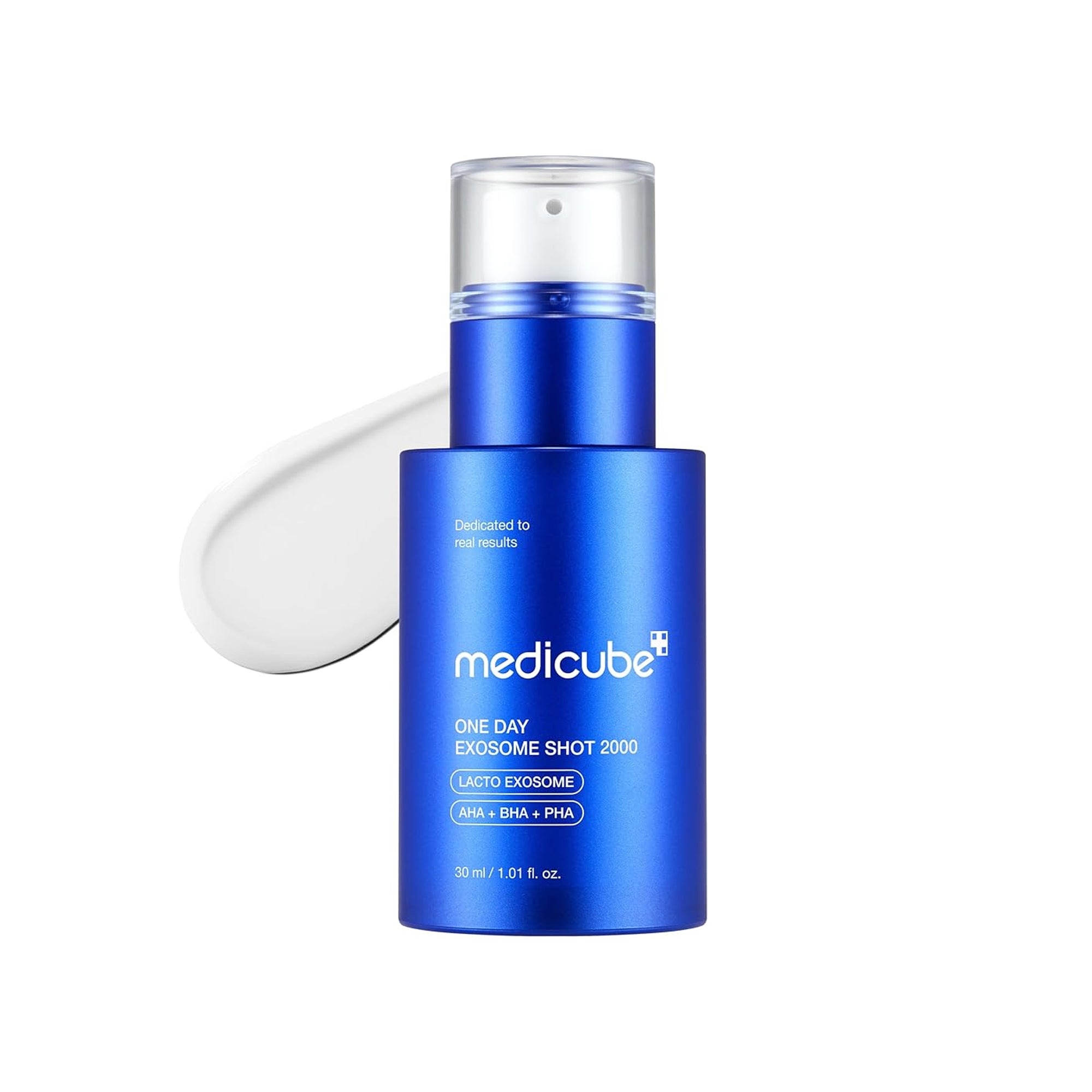 Medicube Zero Exosome Shot 2000 PPM Spicule Facial Serum AHA BHA PHA Liquid Booster for Pore Care and Skin Texture Korean Skincare