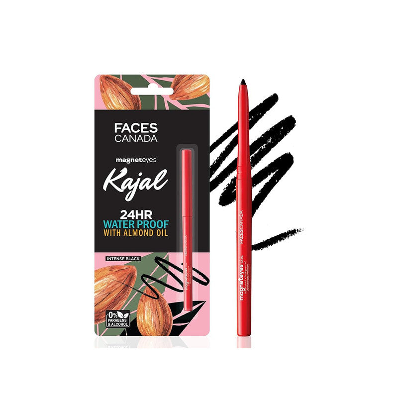 FACES CANADA Magneteyes Black Kajal Waterproof 0.35g