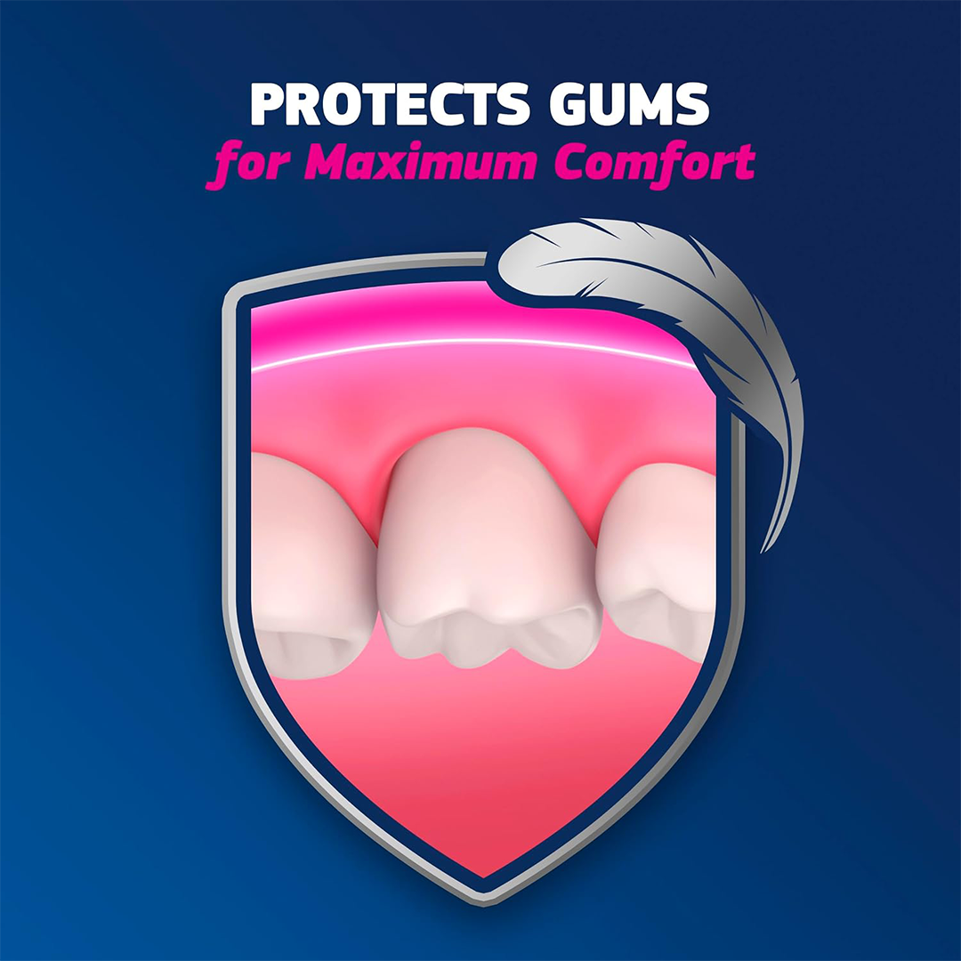 Fixodent Plus Scope Secure Denture Adhesive 2.0 oz (Pack of 4) Strong All-Day Hold Denture Cream with Fresh Breath Formula