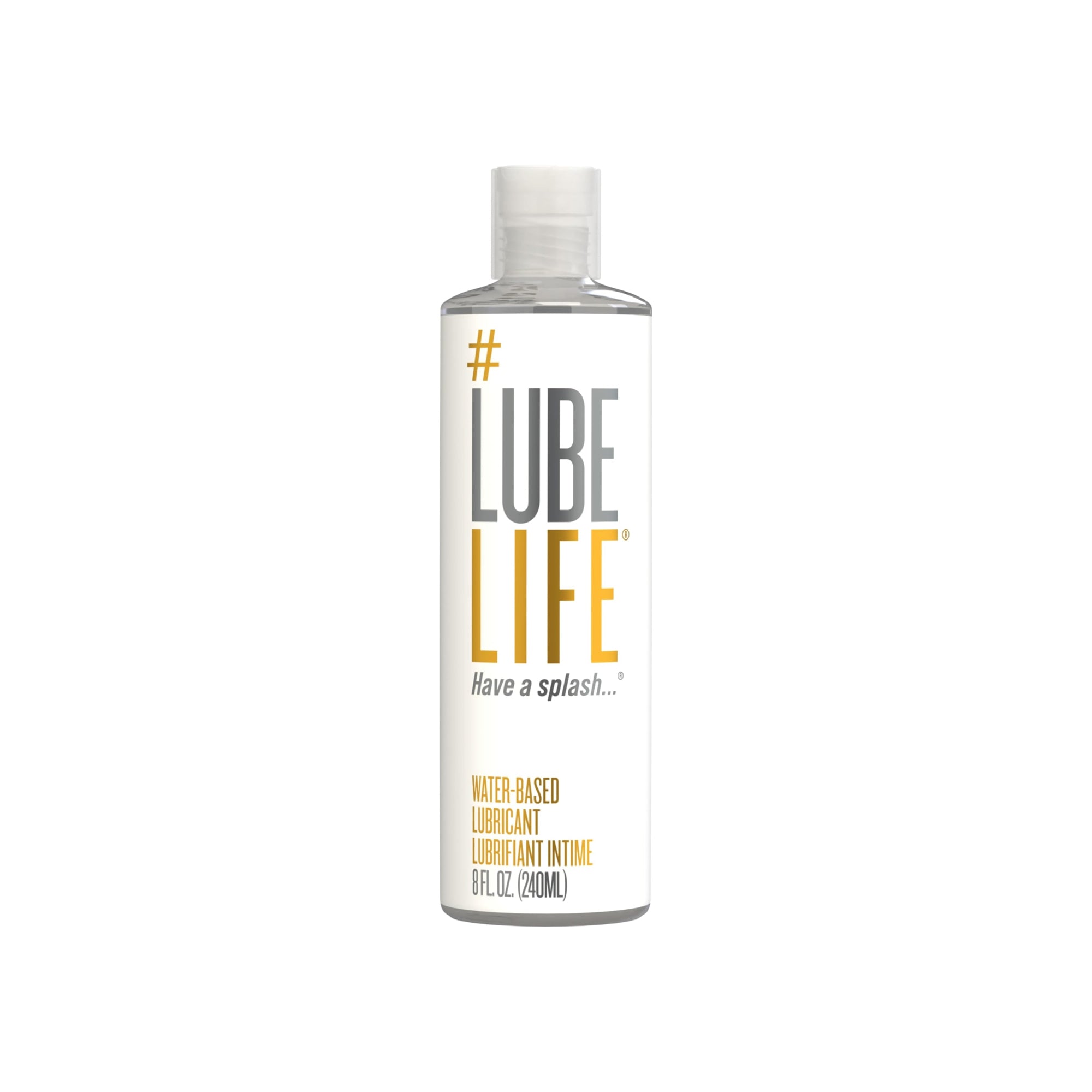 Lube Life Water Based Personal Lubricant 240ml Gentle Body Safe Formula for Men Women and Couples Paraben Glycerin Free