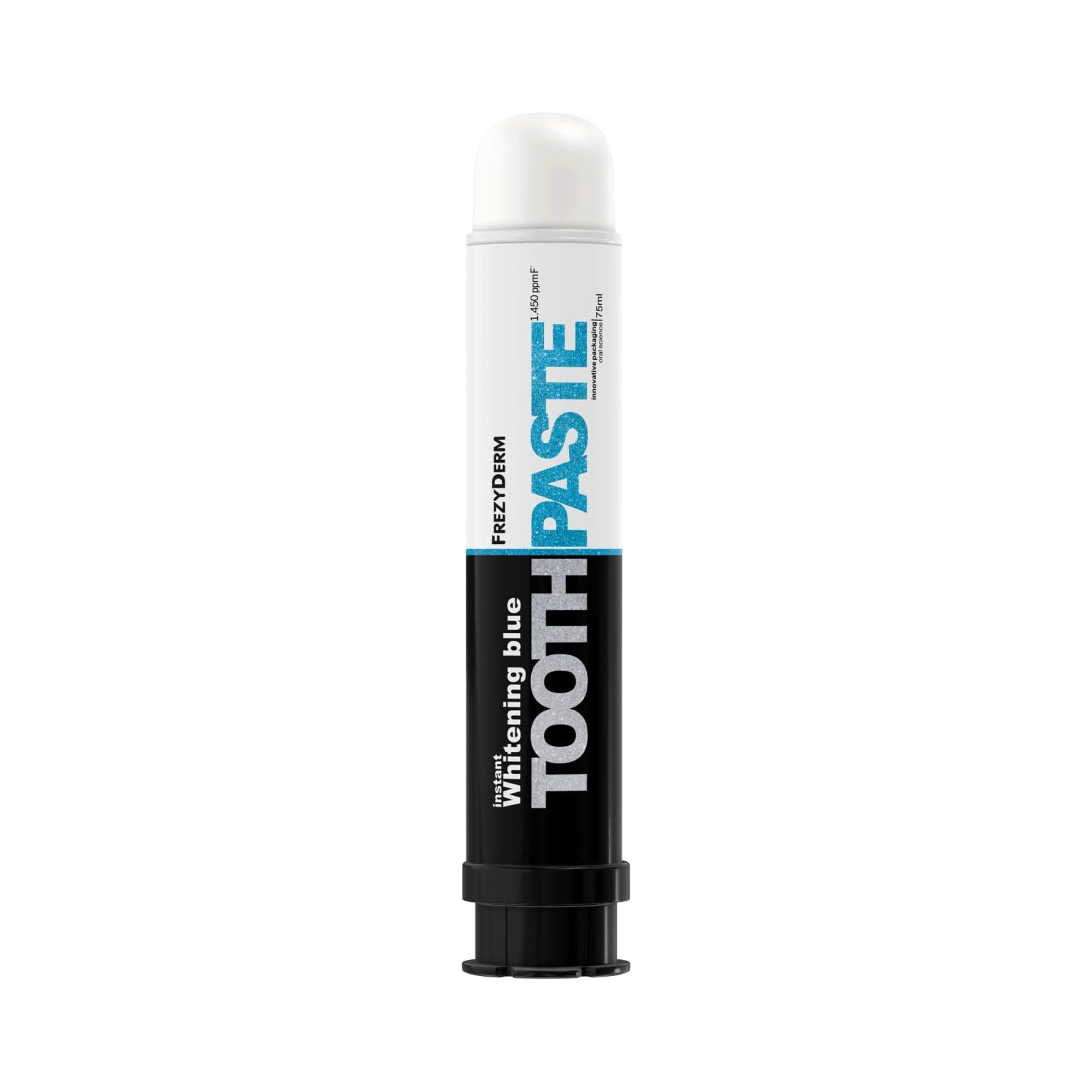 Frezyderm Instant Whitening Blue Toothpaste for Teeth Brightening Stain Removal and Fresh Breath