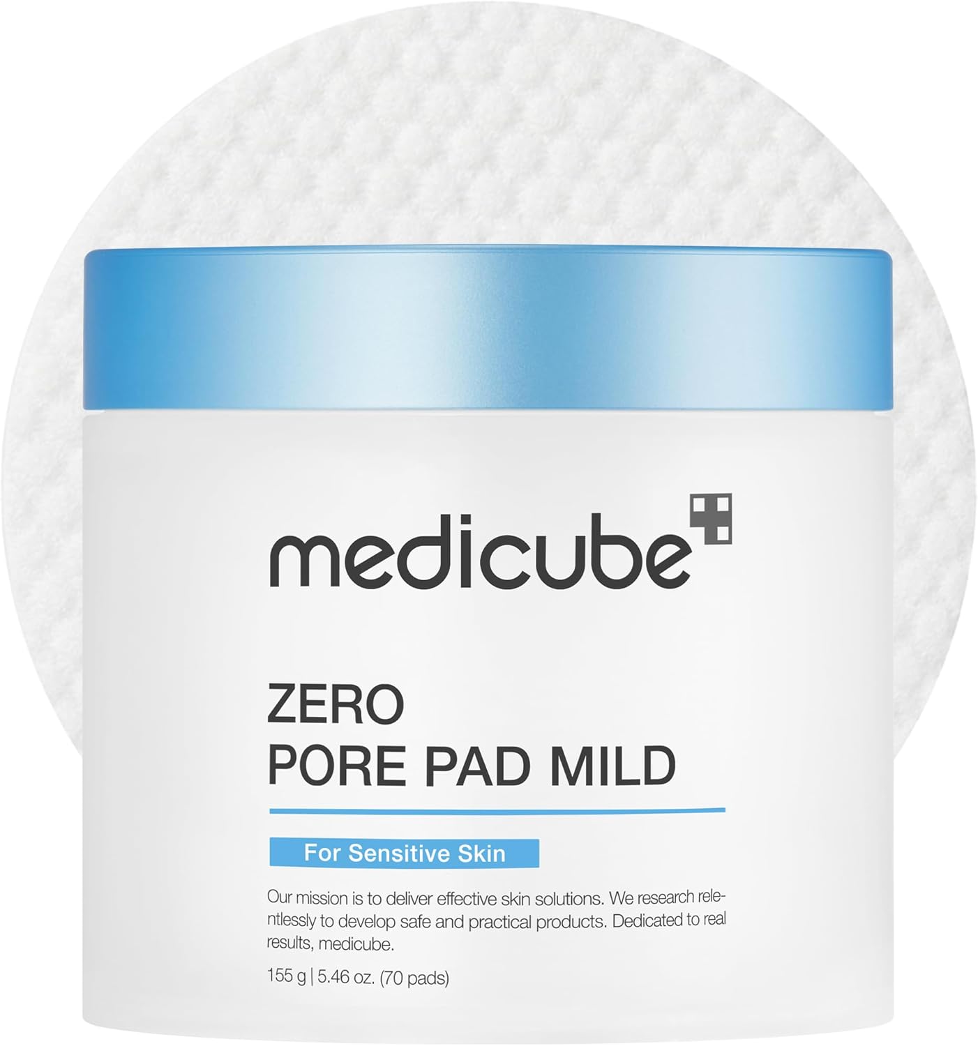 Medicube Zero Pore Pad Mild 70 pads 155g