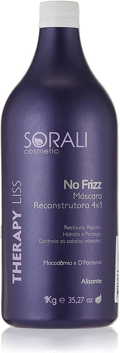 SORALI Therapy Liss No Frizz Máscara Reconstrutora 4x1