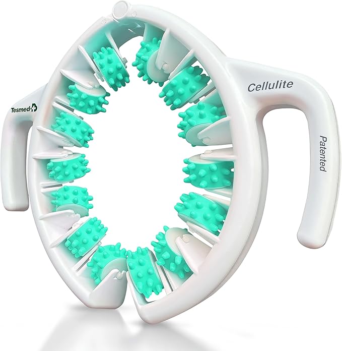 TESMED Cellulite Massager – Anticellulite Roller Device for Skin Firming & Smoothing Color May Vary