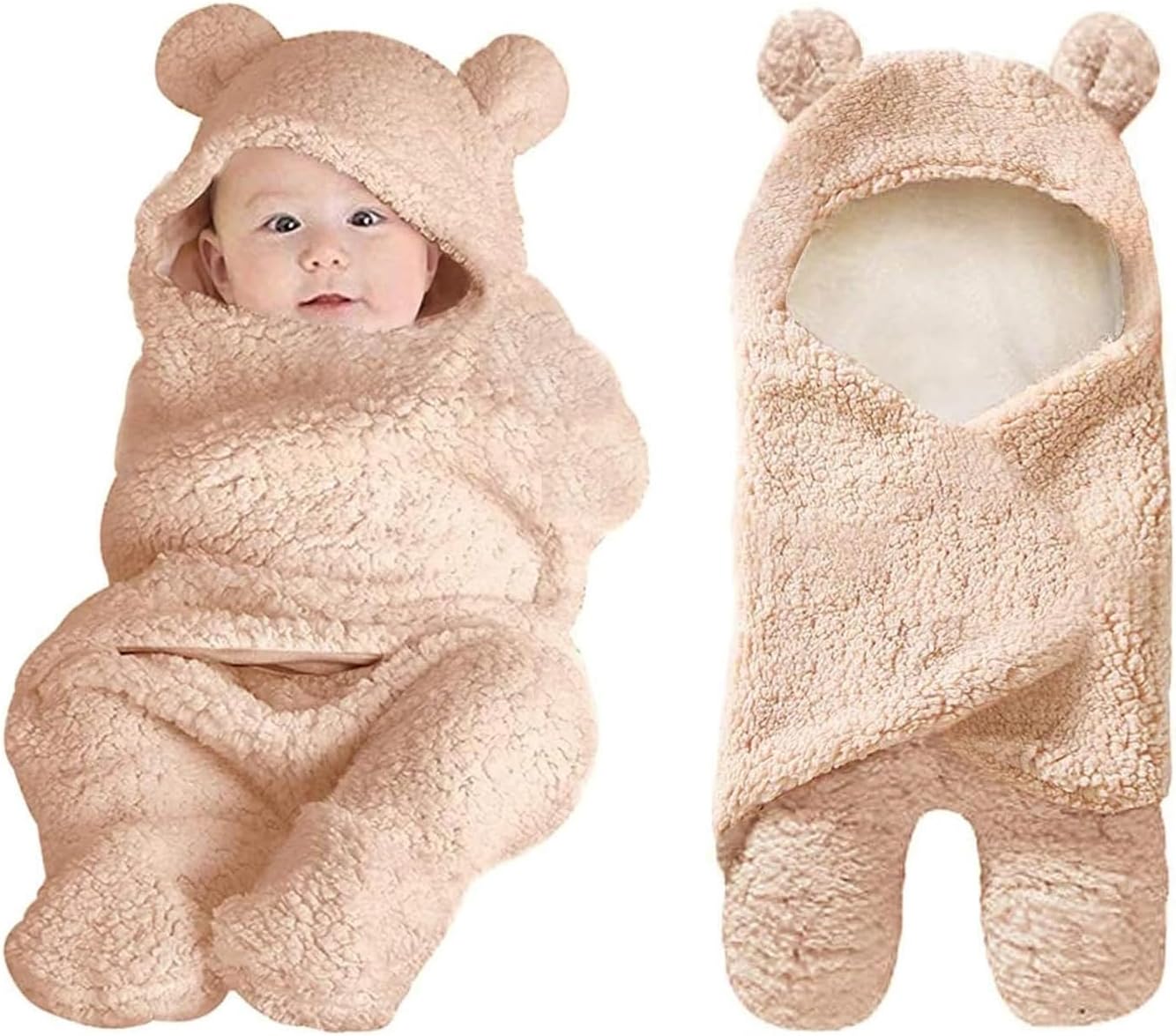 ELECDON Baby Swaddle Blanket, Ultra-Soft Plush Essential for Infants 0-6 Months, Receiving Swaddling Wrap, Ideal Newborn Registry and Toddler Boy...