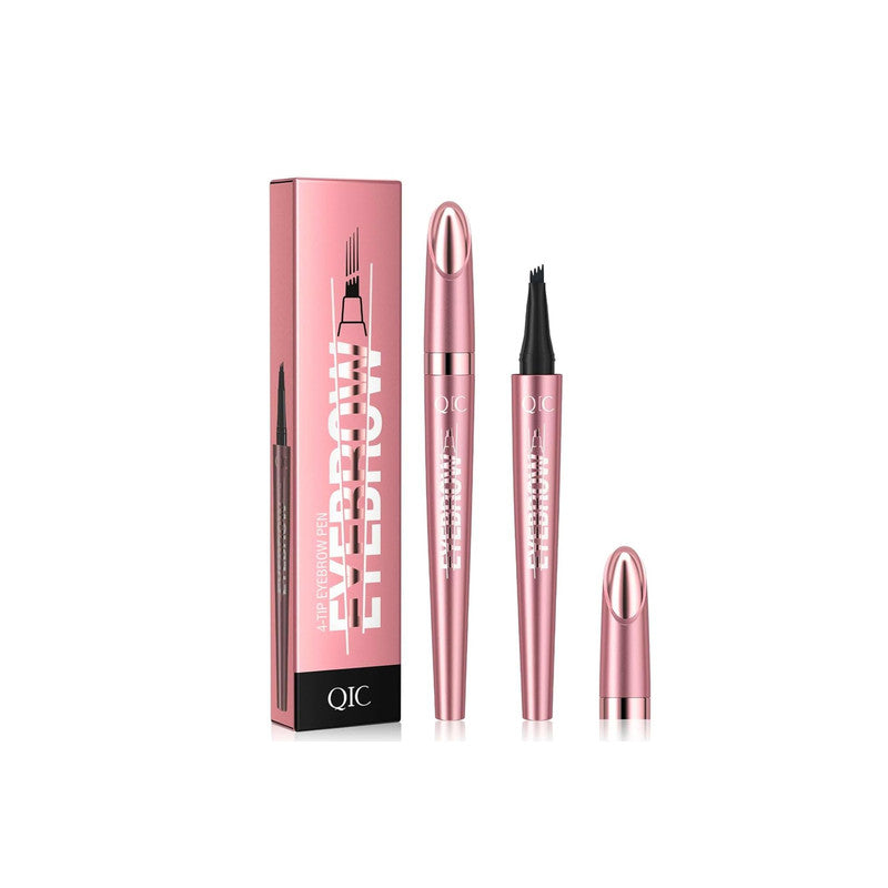 Dark Brown Microblading Eyebrow Pencil Waterproof 3D Fork Tip