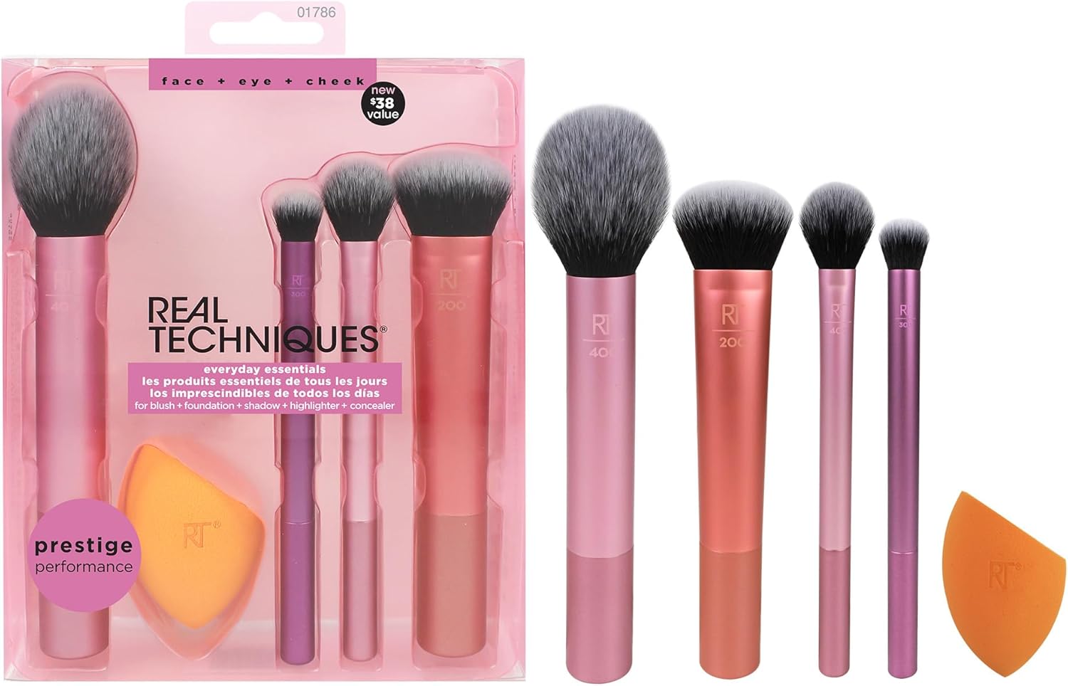 Real Techniques Everyday Essentials Brush Set