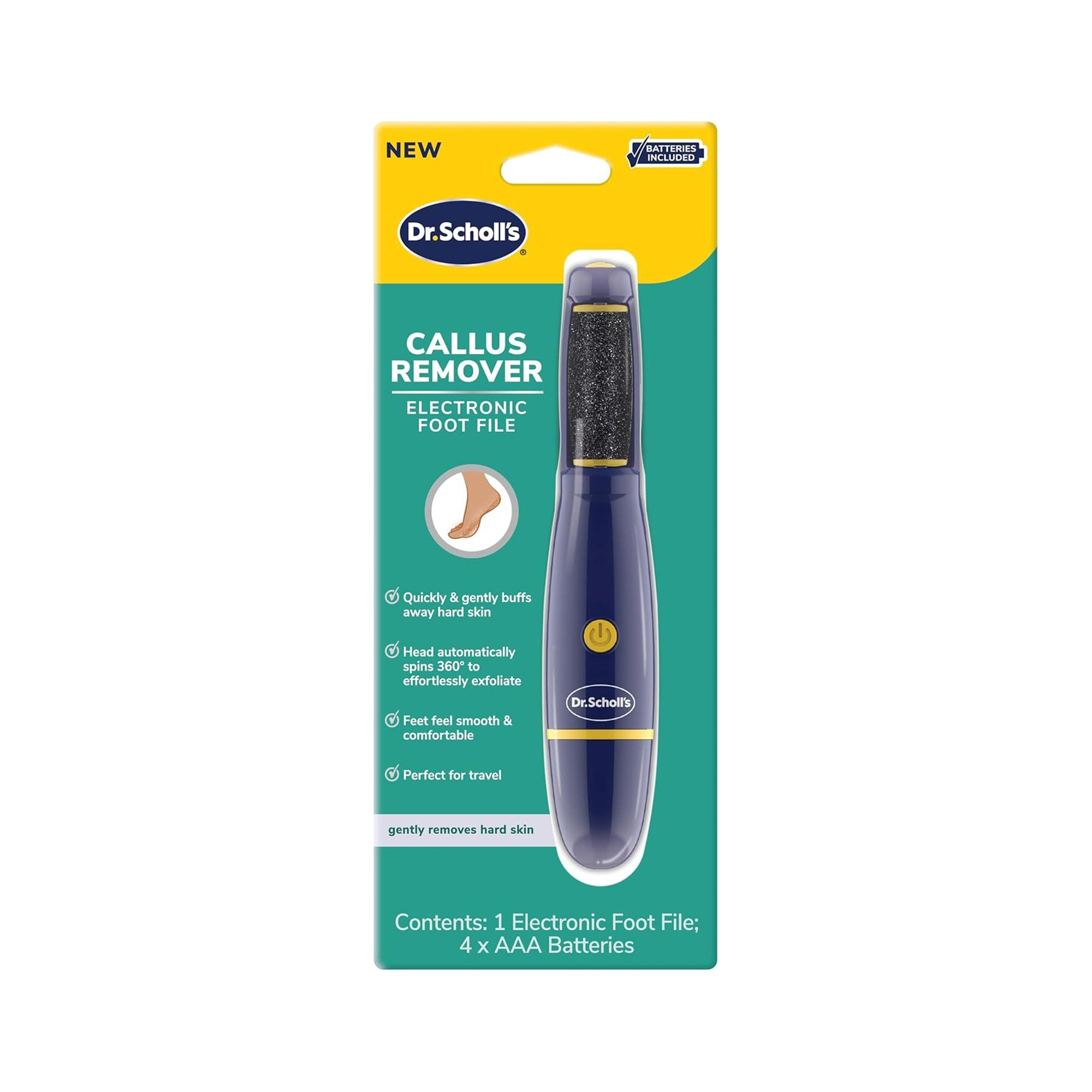 Dr. Scholl’s – Electronic Callus Remover Foot File