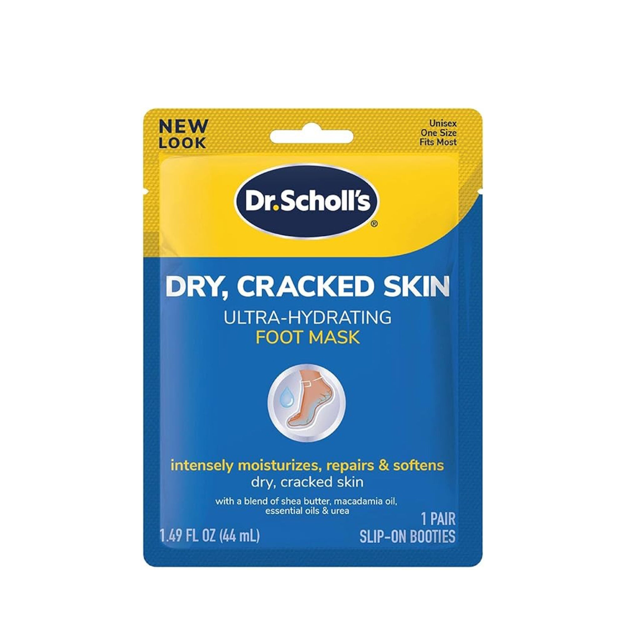 Dr. Scholl’s – Dry & Cracked Skin Ultra-Hydrating Foot Mask (1 Pair)