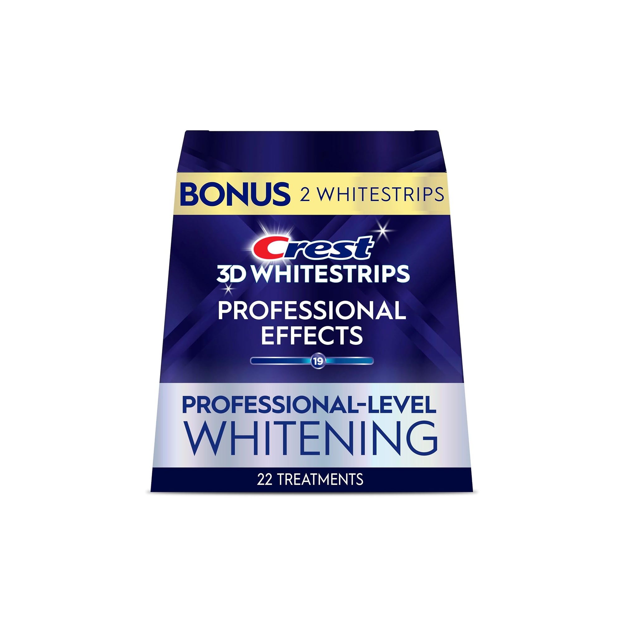 Crest 3D Whitestrips Professional Effects – Teeth Whitening Kit, 22 Treatments