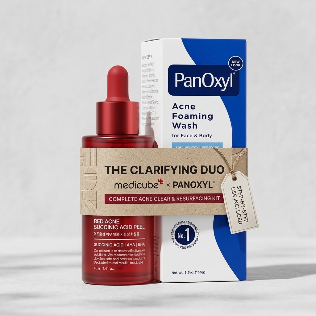 PanOxyl & AESTURA Acne-Clear & Barrier Repair Duo
