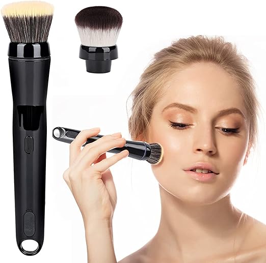 Electric Rotating Foundation Brush – 2 Brush Heads