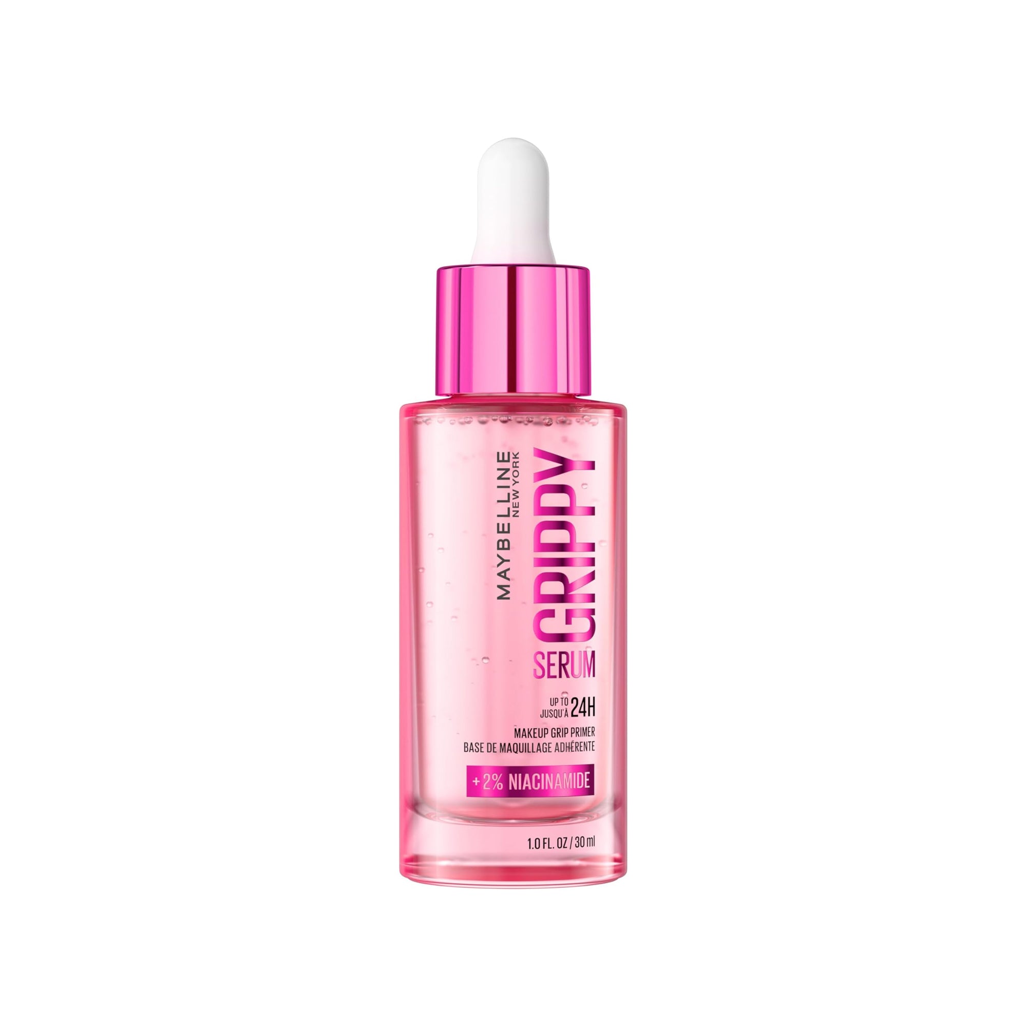 Maybelline Grippy Serum Primer – Hydrating Primer with 2% Niacinamide, 30ml