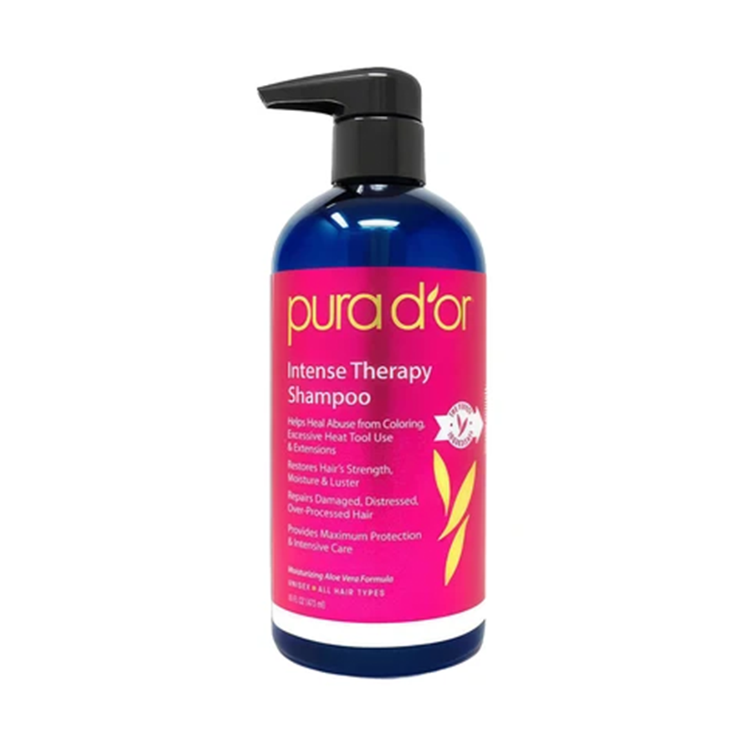 Pura Dor Intense Therapy Shampoo Moisturizing Aloe Vera Formula