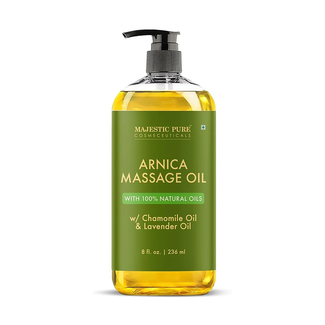 Majestic Pure Arnica Sore Muscle Massage Oil (236ml)