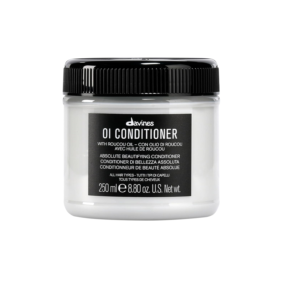 Davines OI Conditioner Rich Detangling & Shine Boost for Soft, Hydrated Hair 8.8 oz