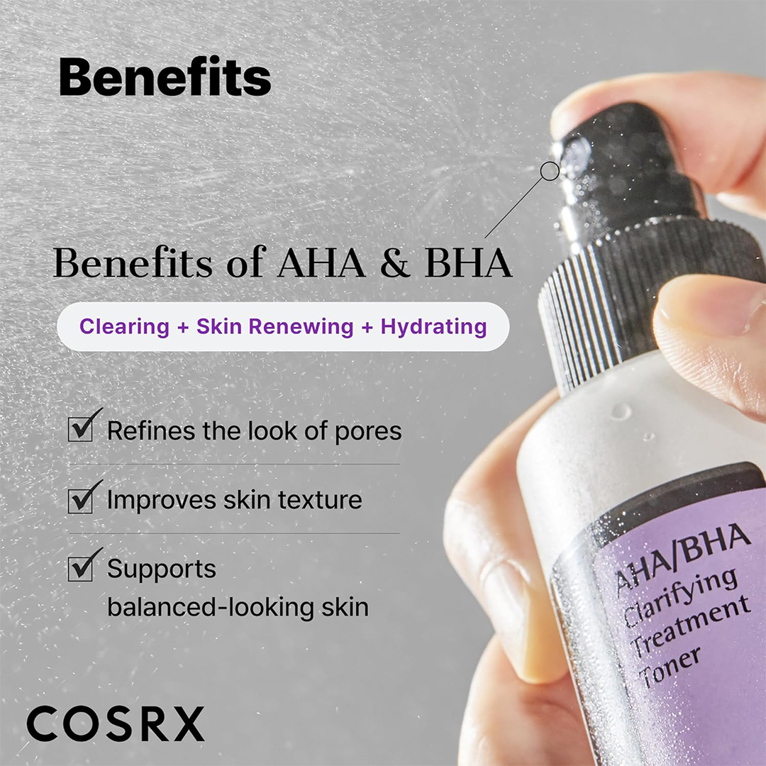 COSRX AHA/BHA Clarifying Treatment Toner Gentle Exfoliating & Pore Care 150ml
